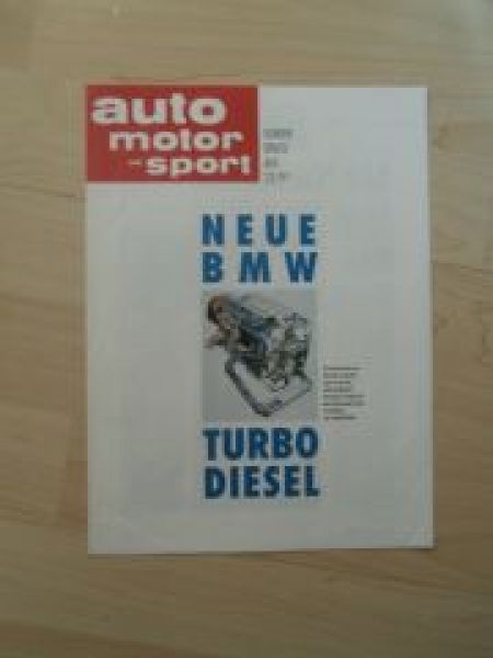 AMS 23/1991 BMW Turbodiesel 325td E36 525tds E34