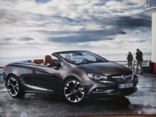 Opel Cascada Prospekt November 2014 NEU