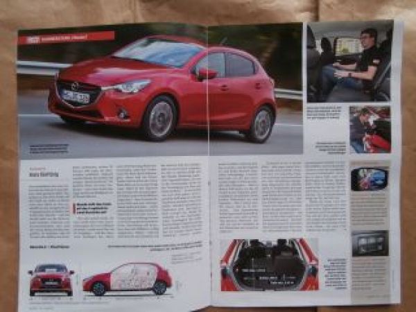 auto TEST 4/2015 Mazda 2 Kaufberatung Sonderdruck NEU