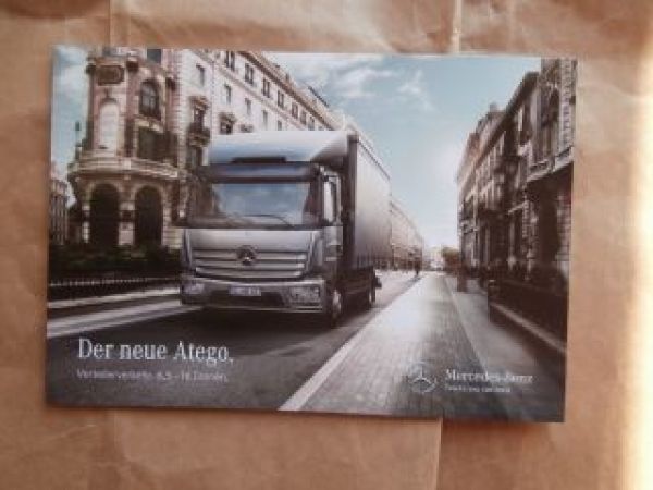 Mercedes Benz Atego Verteilerverkehr 6,5 - 16 Tonnen Februar 201