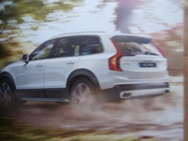 Vovo XC90 T8 T6 D5 AWD Prospekt 2015 Rarität