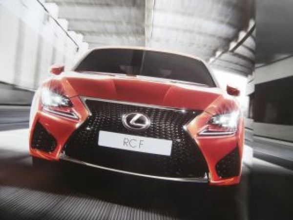 Lexus RC F Advantage Carbon Oktober 2014 NEU