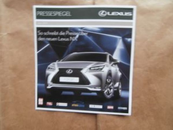 Lexus Pressespiegel NX Juni 2014 NEU