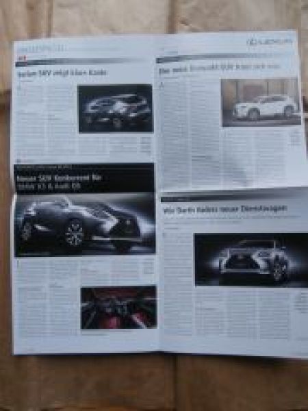 Lexus Pressespiegel NX Juni 2014 NEU