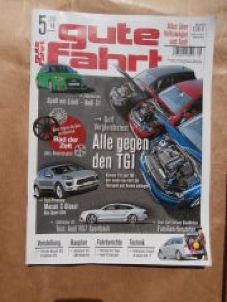 gute fahrt 5/2014 Audi S1, Golf Vergleichstest, Macan S Diesel,R