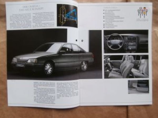 Opel Programm 1987 Omega A,Corsa A GT,TR,Kadett,Ascona