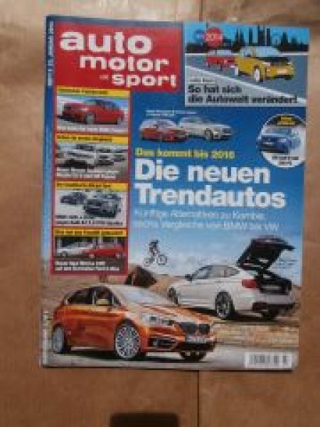 ams 3/2014 VW Golf7 R,Meriva vs. C-Max, 328i xDrive vs. A4 2.0TF