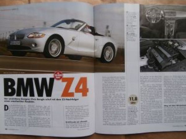 Youngtimer 5+6/2015 TT Roadster, Z4 E85,E36,Alfa 155 vs. W202