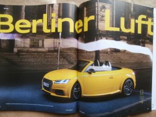 Audi Magazin 2/2015 R8,Q7,TTS Roadster,RS 5 TDI concept
