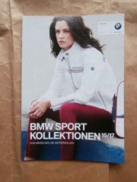 BMW Lifestyle Sport Kollektionen 15/17 Februar 2015 NEU