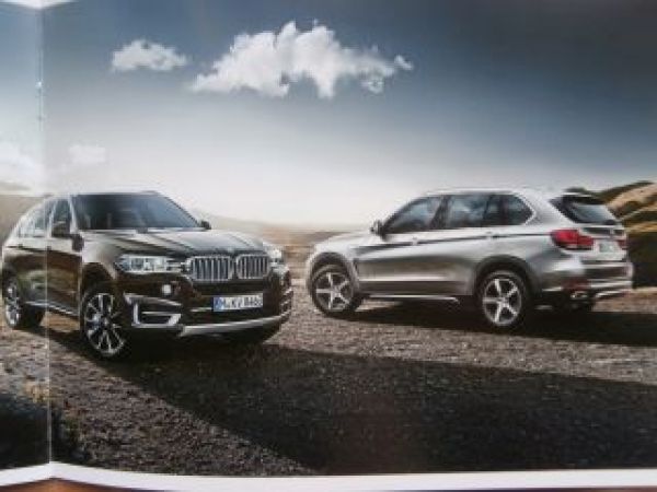 BMW X5 F15 eDrive Prospekt März 2015 NEU Rarität