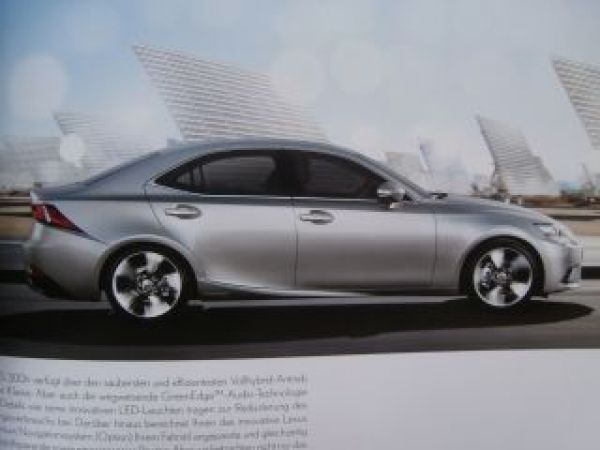 Lexus IS 300h 250 +F Sport Januar 2015 Buch