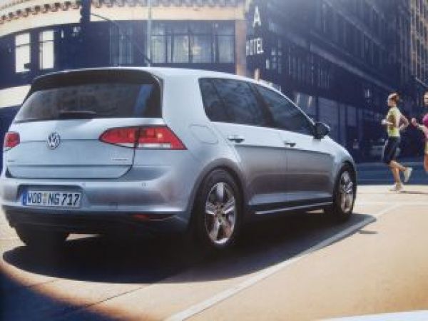 VW Golf7 +R-Line + Zubehör Prospekt Oktober 2014 NEU