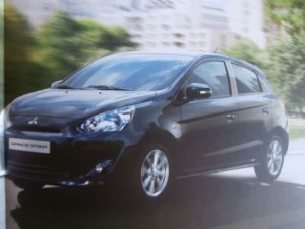Mitsubishi Space Star Prospekt Februar 2015 +Preisliste NEU