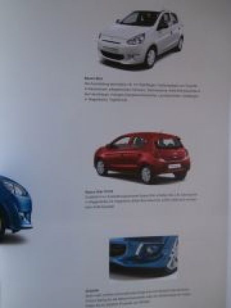 Mitsubishi Space Star Prospekt Februar 2015 +Preisliste NEU