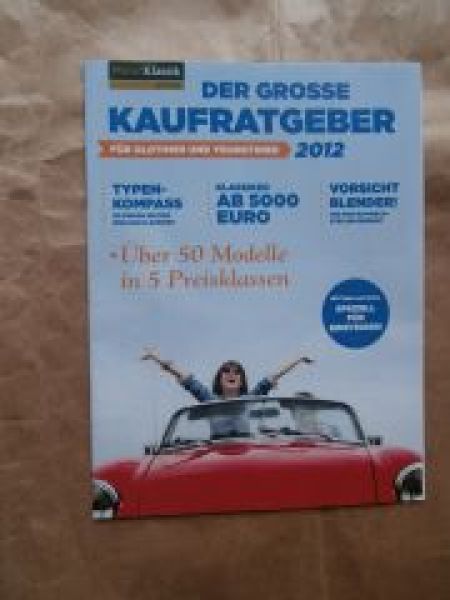 Motor Klassik Extra Kaufratgeber 2012 BMW E30,2CV,Taunus,MX-5