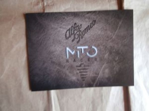 Alfa Romeo MiTo Racer März 2015 Prospekt NEU