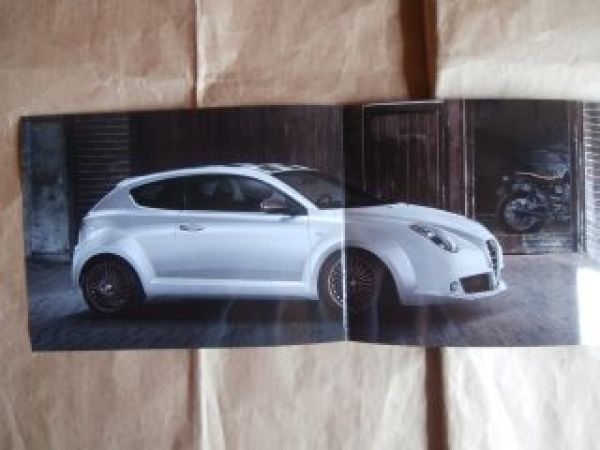 Alfa Romeo MiTo Racer März 2015 Prospekt NEU