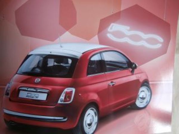 Fiat 500 Vintage "57 Sonderprospekt März 2015 NEU Rarität