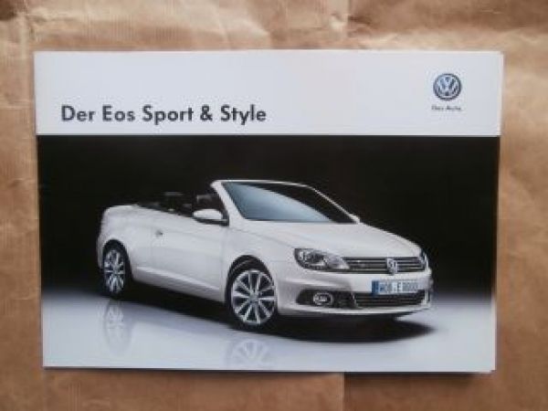VW Eos Sport & Style Prospekt Mai 2013