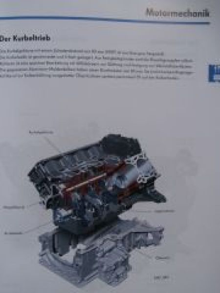 VW 4,2l V8-TDI Motor mit Common-Rail-Einspritzsystem SSP Nr.467