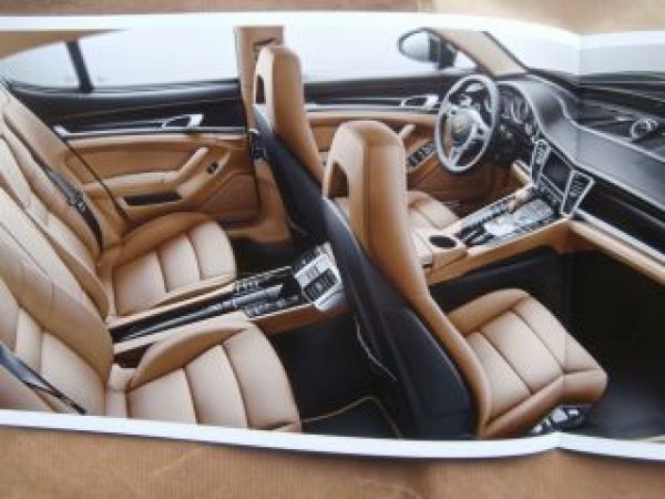 Porsche Panamera Edition (970) Prospekt April 2015 NEU