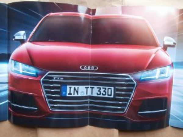 Audi TTS Coupé Vorabinformation Hochglanz Mai 2015 NEU