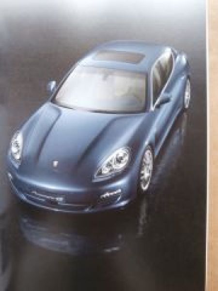Porsche Panamera Exclusive (970) Januar 2009 Prospekt NEU