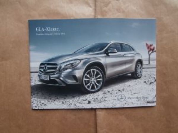 GLA 180CDI-220CDI 180 200 250 45AMG +Edition 1 2.Februar 2015