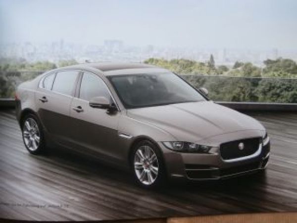 Jaguar XE (X760) Prospekt April 2015 NEU