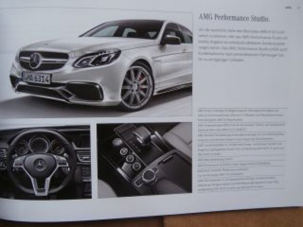 Mercedes Benz E-Klasse Limousine & T-Modell BR212 April 2015