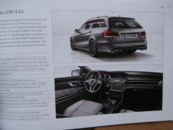 Mercedes Benz E-Klasse Limousine & T-Modell BR212 April 2015