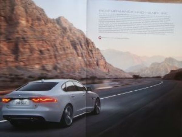 Jaguar XF (X250) Vorabpospekt April 2015 NEU