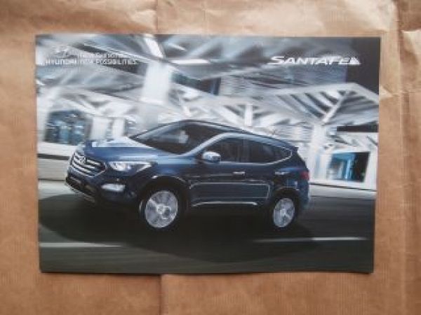 Hyundai SantaFe Prospekt März 2013 Danmark