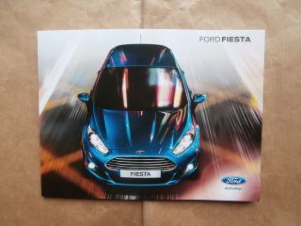 Ford Fiesta +Sport +ST1 +ST2 Katalog Dänemark Oktober 2013