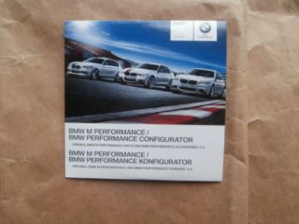 BMW M Performance F20 F30 F10 DVD Configurator Mai 2013