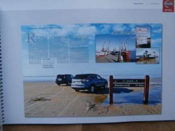 Nissan Pressbook Ringbuch X-Trail,Juke,Qashqai,GT-R,370Z,E-NV200