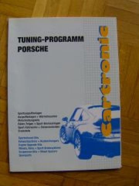 cartronic Tuning Mappe Porsche 911 Revange +CayenneS &Turbo