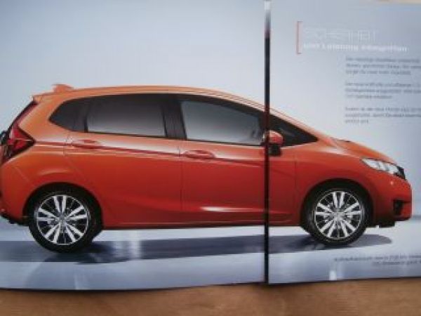Honda Jazz neues Modell A5 Format Prospekt Mai 2015 NEU