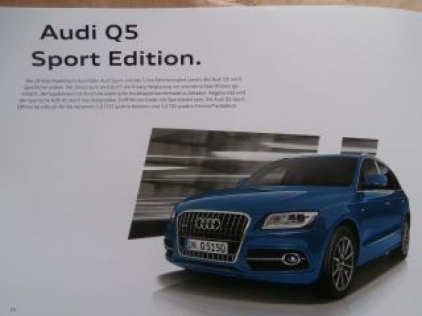 Audi sport Edition + Edition plus A4 Limousine Avant,A5,Q5 5/201