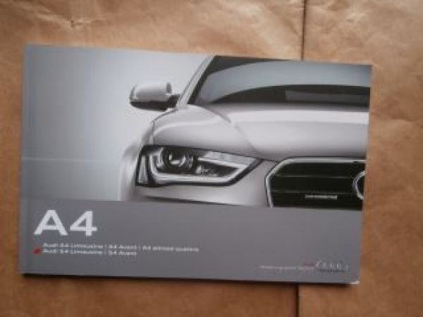 Audi A4 Limousine Avant +S4 +allroad quattro April 2015