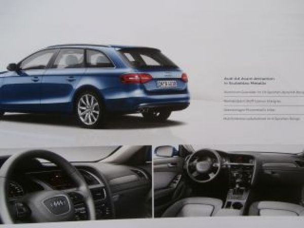 Audi A4 Limousine Avant +S4 +allroad quattro April 2015