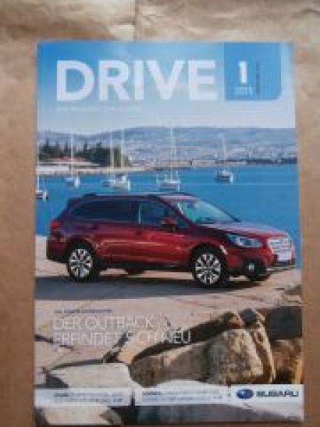 DRIVE 1/2015 Outback, Forester Diesel,
