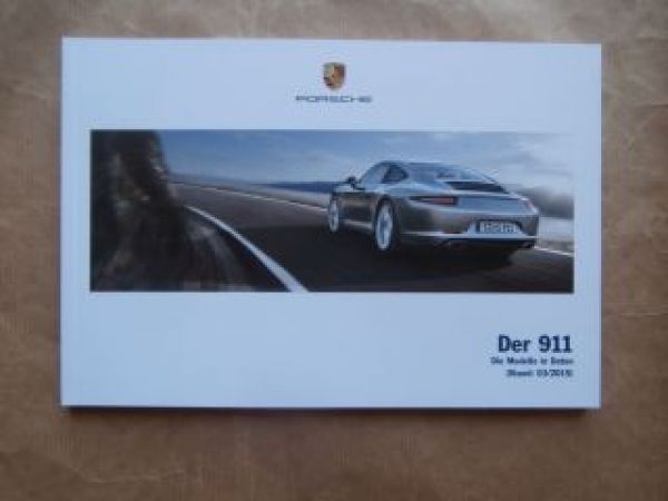 Porsche 911 Carrera +S +4 +Cabriolet (991) März 2015 Preisliste