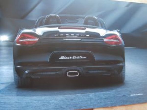 Porsche 911 Carrera Black Edition (991) +Boxster Mai 2015 NEU