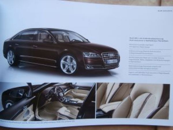 Audi A8 +L +L W12 +S8 +exclusive +design selection April 2015