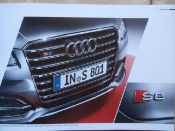 Audi A8 +L +L W12 +S8 +exclusive +design selection April 2015