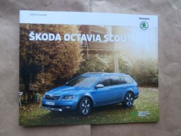 Skoda Octavia Scout Typ 5E Mai 2015 NEU