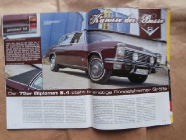 Opel Scene flash 9/2009 Rekord C 1500, 05er Tigra Twin Top,