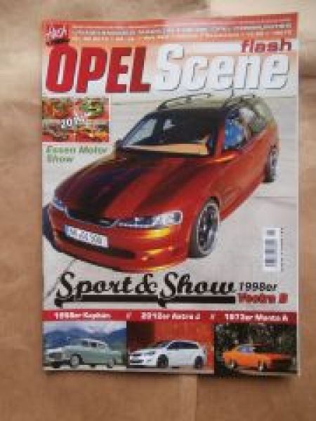 Opel Scene flash 2/2015 73iger Manta A,Vectra B, 58iger Kapitän